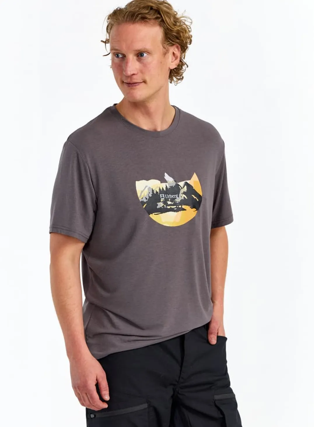 Urberg Men's Printed Tree Tee Phantom