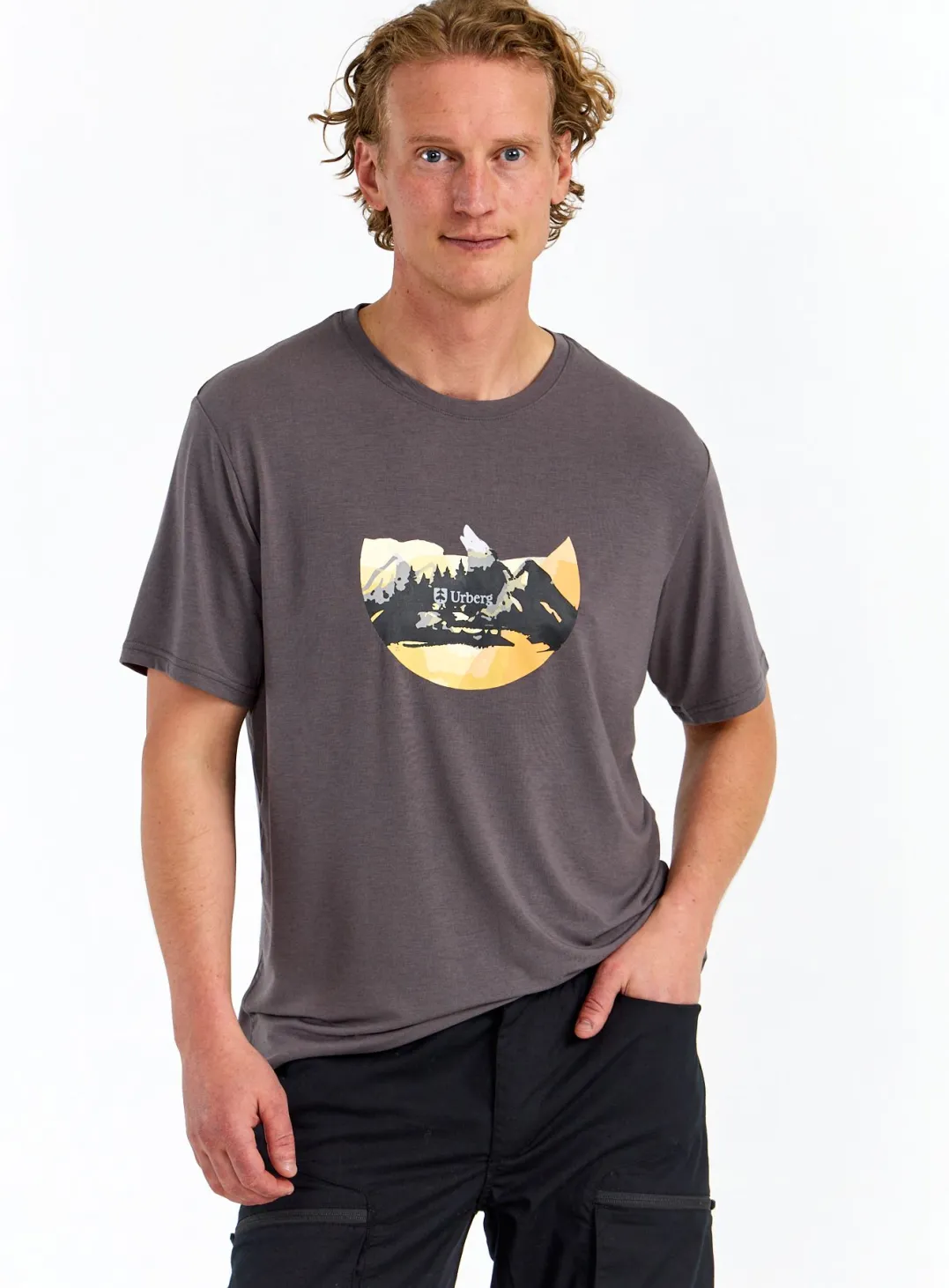 Urberg Men's Printed Tree Tee Phantom