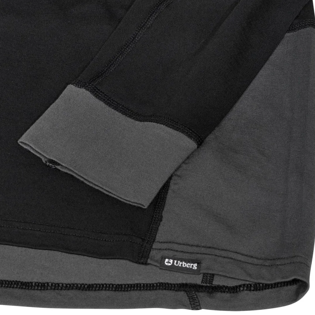 Urberg Men's Tree Base Layer Top Black Beauty