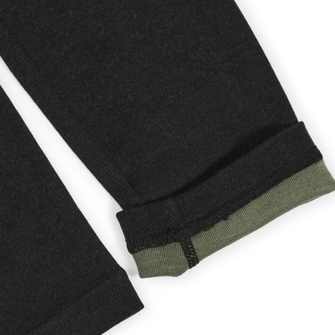 Urberg Merino-Bamboo Base Layer Pant Men Black/Green