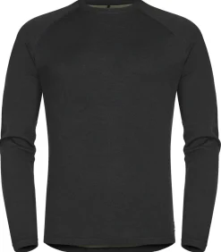 Urberg Merino-Bamboo Base Layer Top Men Black/Green