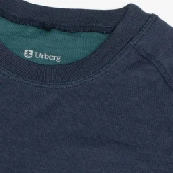 Urberg Merino-Bamboo Base Layer Set Jr Blue Nights/Mediterranea