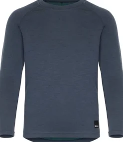 Urberg Merino-Bamboo Base Layer Set Jr Blue Nights/Mediterranea