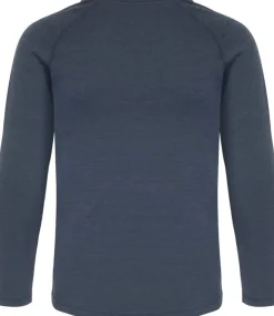 Urberg Merino-Bamboo Base Layer Set Jr Blue Nights/Mediterranea