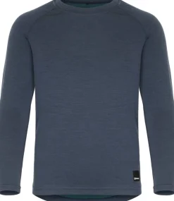 Urberg Merino-Bamboo Base Layer Set Jr Blue Nights/Mediterranea