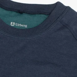 Urberg Merino-Bamboo Base Layer Set Jr Blue Nights/Mediterranea