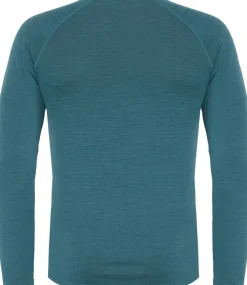 Urberg Merino-Bamboo Base Layer Top Men Mediterranea/Blue Nights