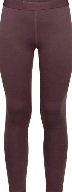 Urberg Merino-Bamboo Base Layer Set Jr Huckleberry/Blue Nights