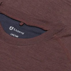 Urberg Merino-Bamboo Base Layer Set Jr Huckleberry/Blue Nights