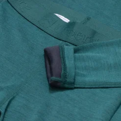 Urberg Merino-Bamboo Base Layer Set Jr Mediterranea/Blue Nights