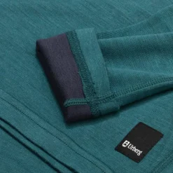 Urberg Merino-Bamboo Base Layer Set Jr Mediterranea/Blue Nights