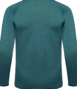 Urberg Merino-Bamboo Base Layer Set Jr Mediterranea/Blue Nights