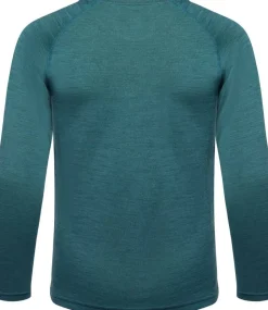 Urberg Merino-Bamboo Base Layer Set Jr Mediterranea/Blue Nights
