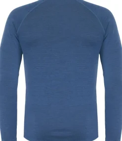 Urberg Merino-Bamboo Base Layer Top Men True Navy/Asphalt