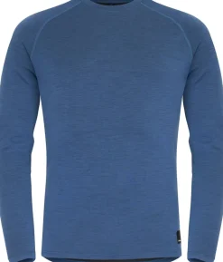 Urberg Merino-Bamboo Base Layer Top Men True Navy/Asphalt