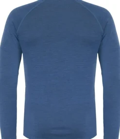 Urberg Merino-Bamboo Base Layer Top Men True Navy/Asphalt