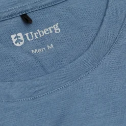 Urberg Merino Tee Men Blue Stone