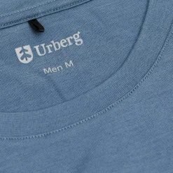 Urberg Merino Tee Men Blue Stone