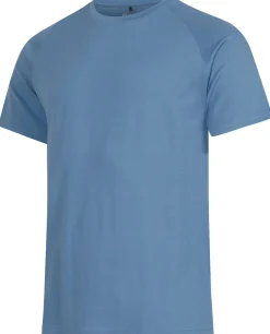 Urberg Merino Tee Men Blue Stone