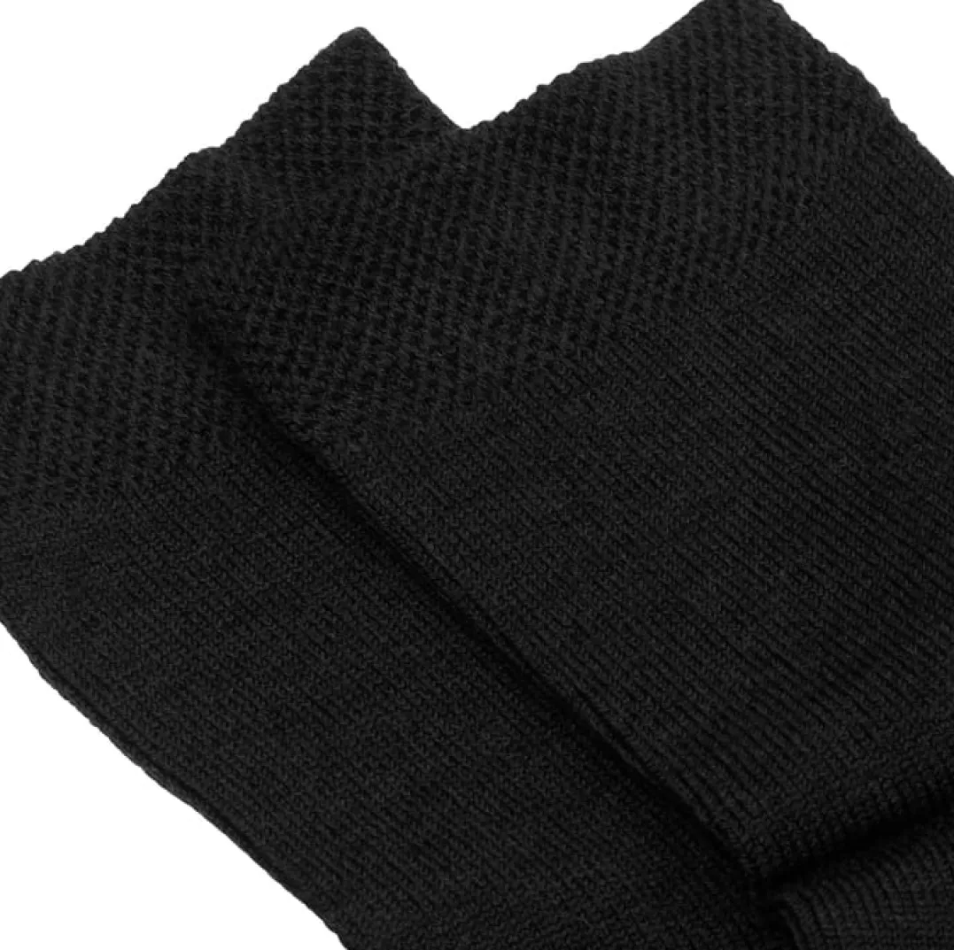 Urberg Merino Wool Ribb Sock 2p Jr Black Beauty