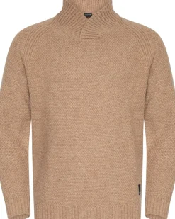 Urberg Moss Knit Sweater Men Beige