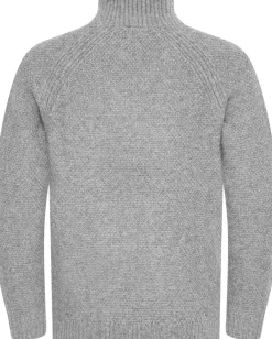 Urberg Moss Knit Sweater Men Lt. Greymelange