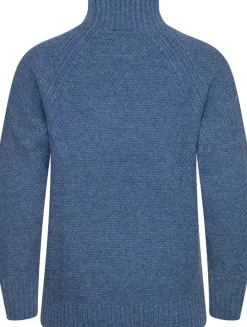 Urberg Moss Knit Sweater Wmn Blue Melange