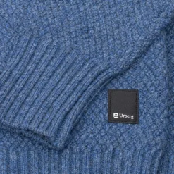 Urberg Moss Knit Sweater Wmn Blue Melange