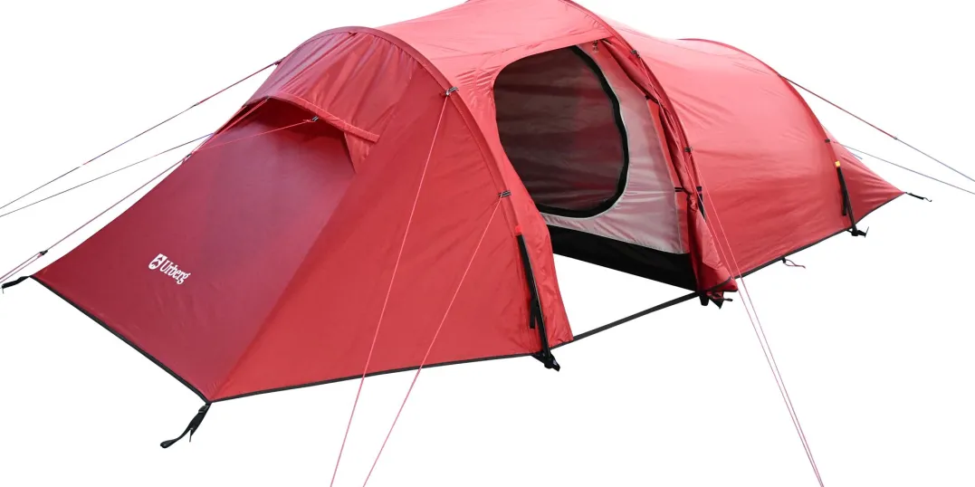 Urberg 3-Person Trekking Tunnel Tent 2,0 Rio Red