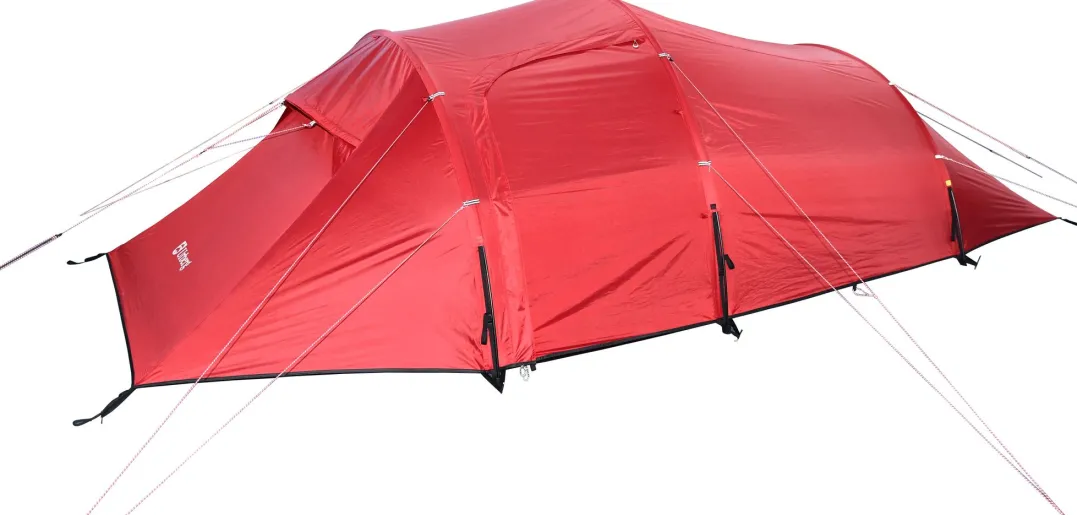 Urberg 3-Person Trekking Tunnel Tent 2,0 Rio Red