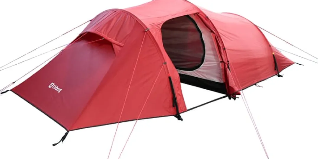 Urberg 3-Person Trekking Tunnel Tent 2,0 Rio Red