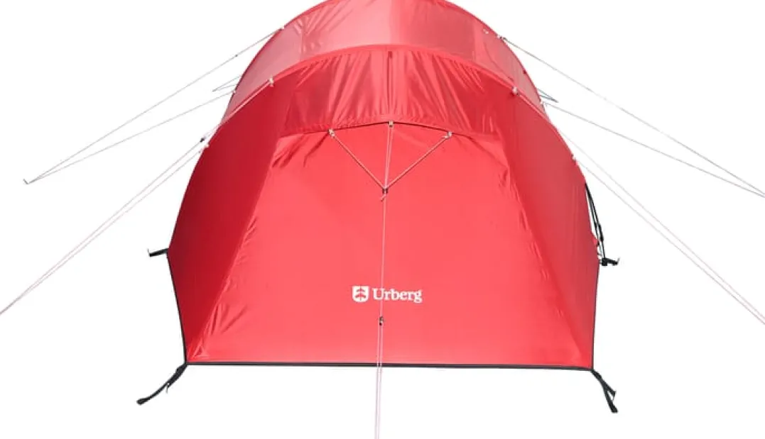 Urberg 3-Person Trekking Tunnel Tent 2,0 Rio Red