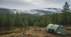 Urberg 4-Person Trekking Tunnel Tent G2 Kombu Green