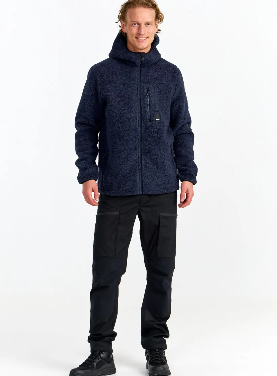 Urberg Pile Hoodie Men Black Beauty
