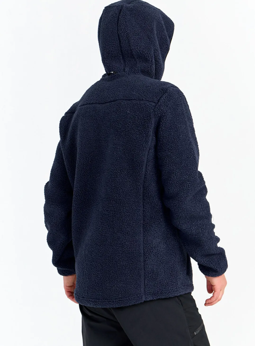 Urberg Pile Hoodie Men Black Beauty