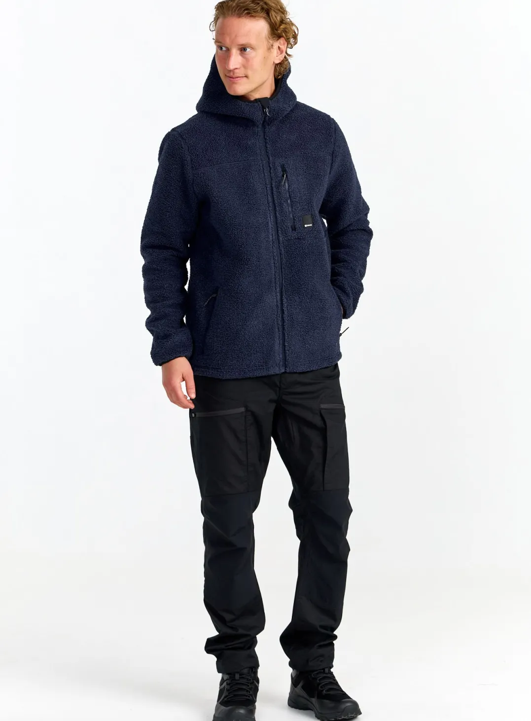 Urberg Pile Hoodie Men Black Beauty