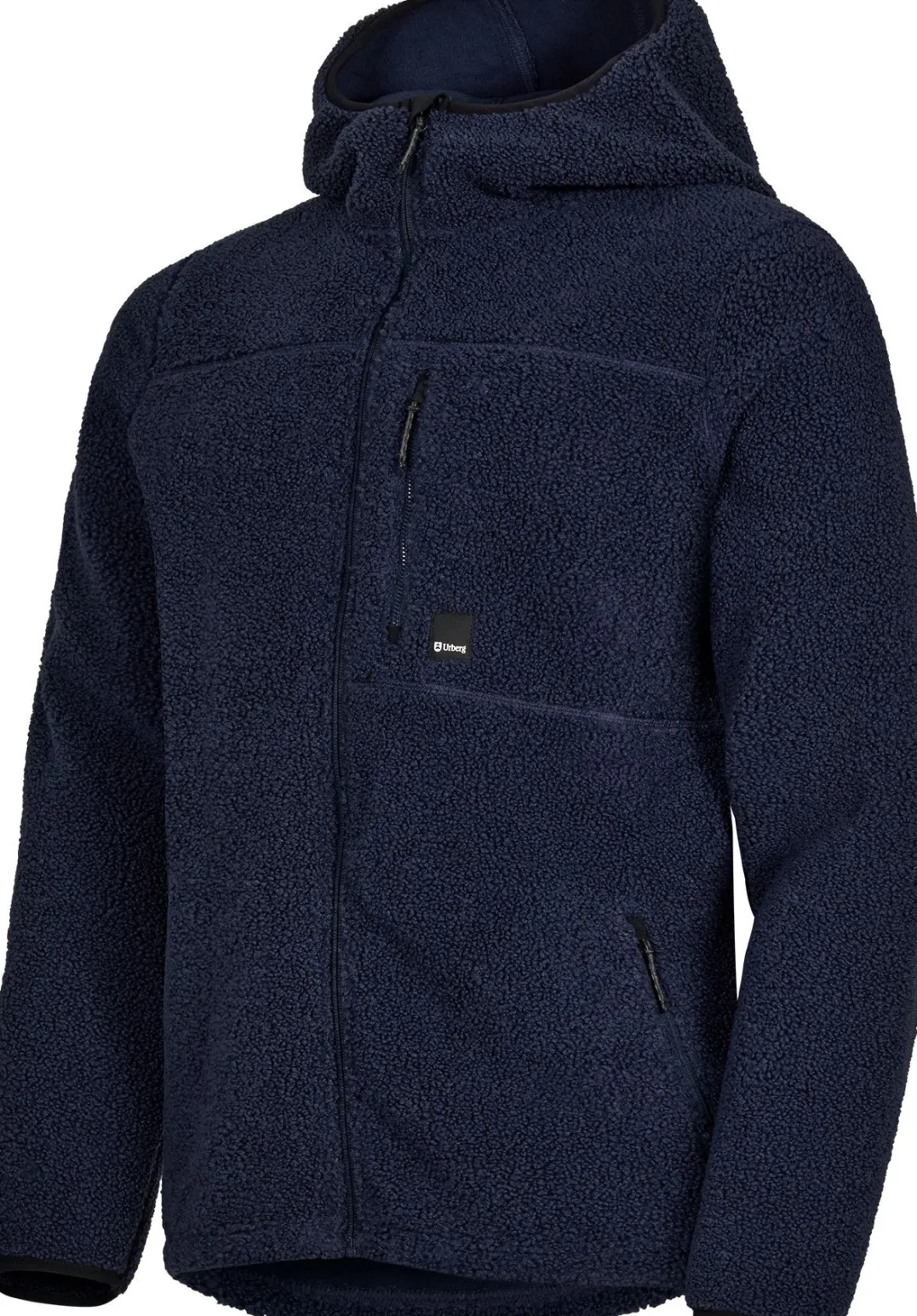 Urberg Pile Hoodie Men Dark Navy