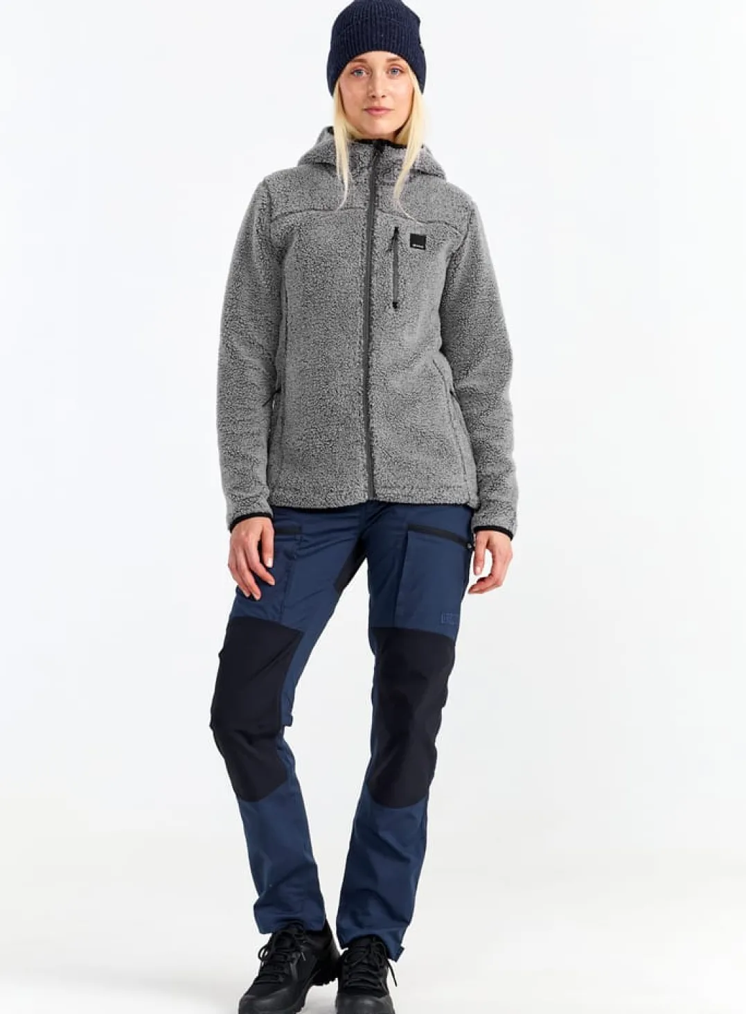 Urberg Pile Hoodie Wmn Black Beauty