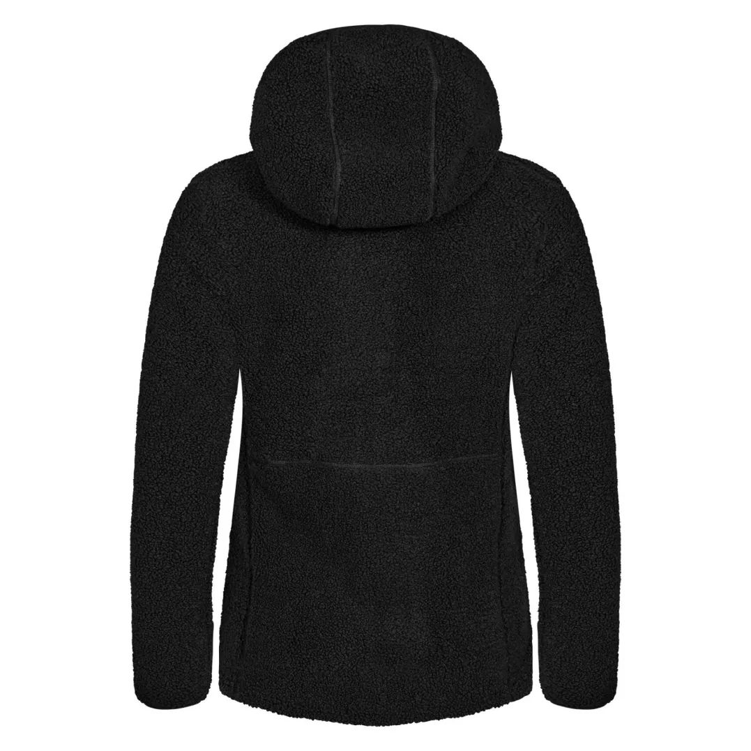 Urberg Pile Hoodie Wmn Black Beauty