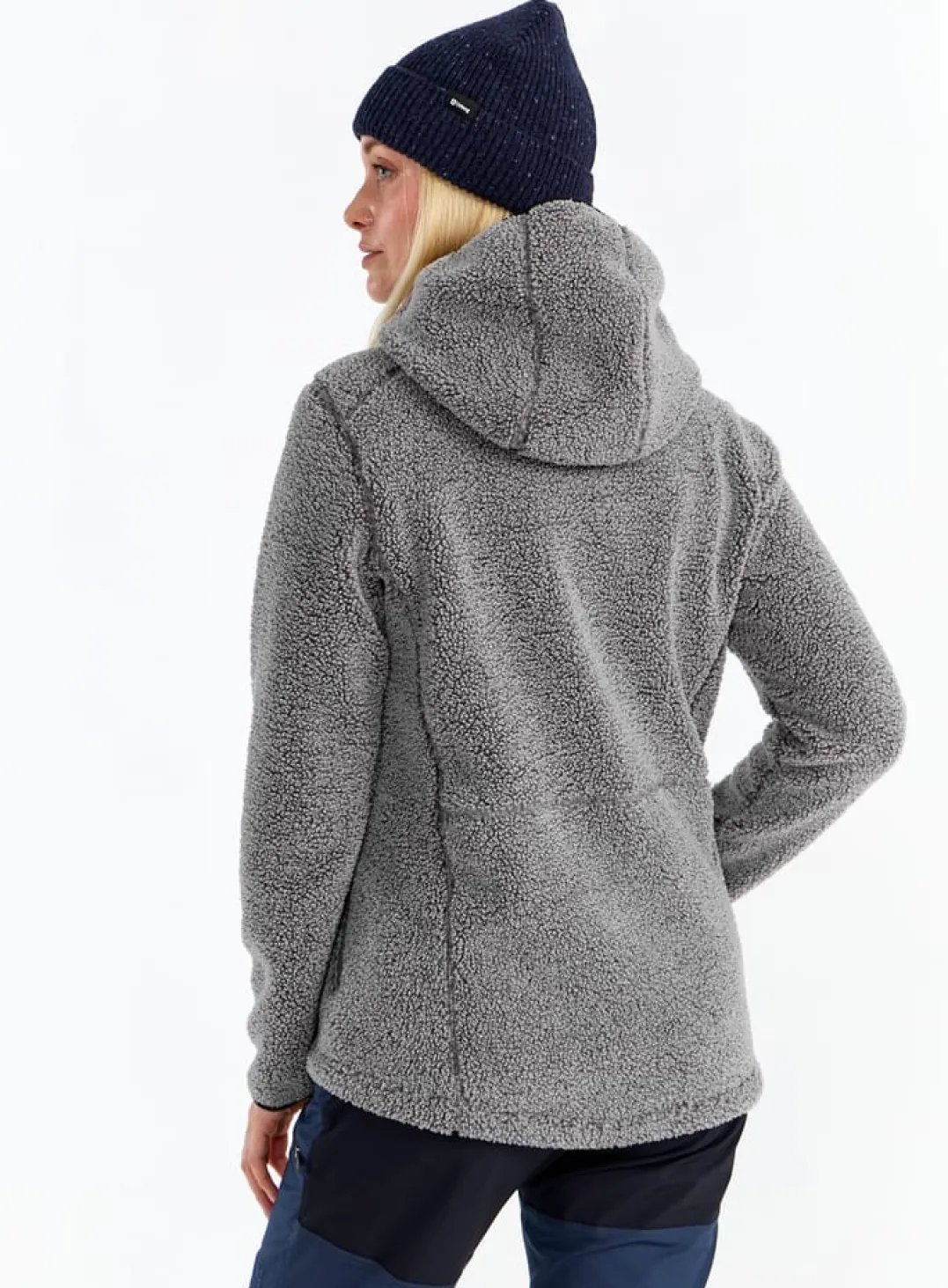 Urberg Pile Hoodie Wmn Black Beauty