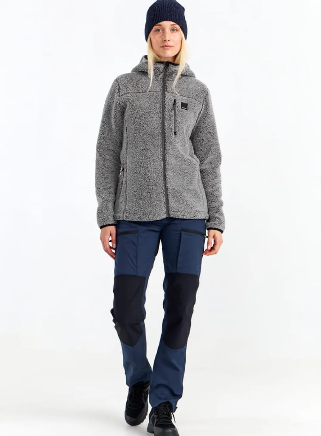 Urberg Pile Hoodie Wmn Black Beauty