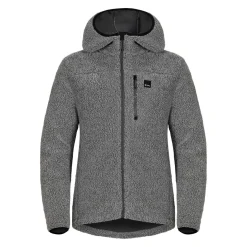 Urberg Pile Hoodie Wmn Grey Melange