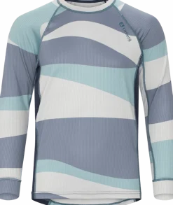 Urberg Printed Base Layer Set Jr Blue Aop