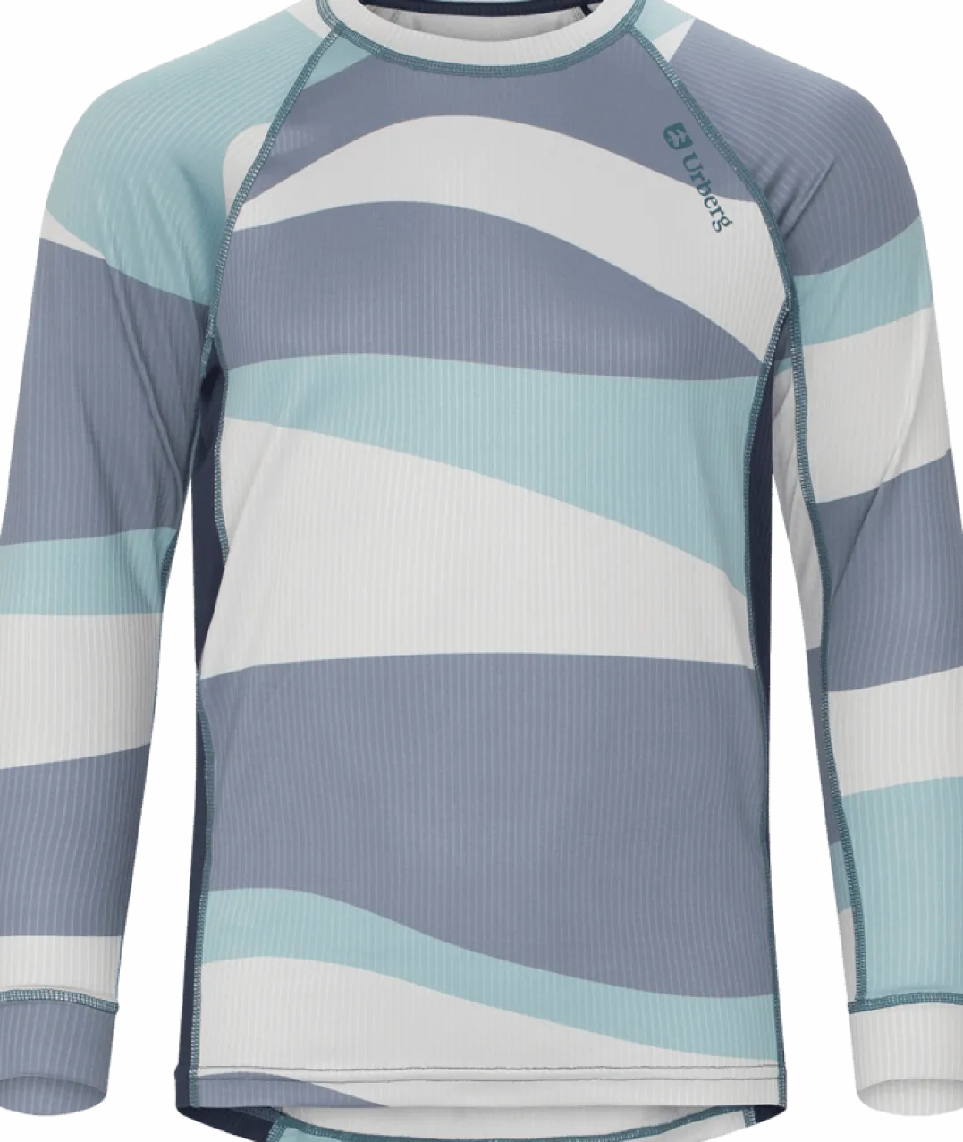 Urberg Printed Base Layer Set Jr Blue Aop