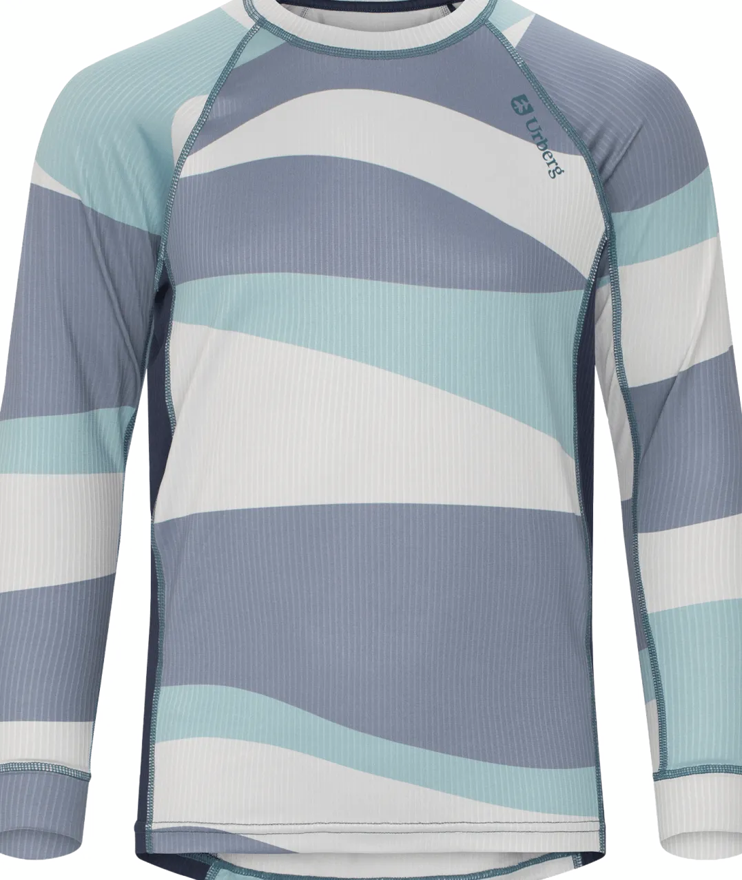 Urberg Printed Base Layer Set Jr Blue Aop