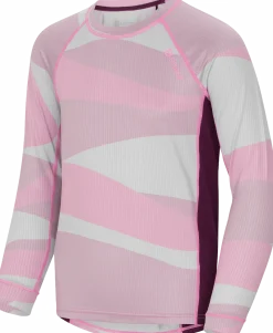 Urberg Printed Base Layer Set Jr Pink Aop