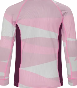 Urberg Printed Base Layer Set Jr Pink Aop