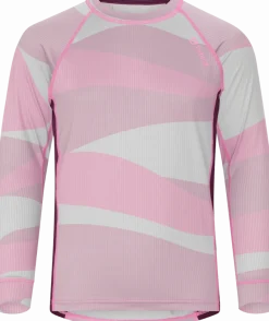 Urberg Printed Base Layer Set Jr Pink Aop
