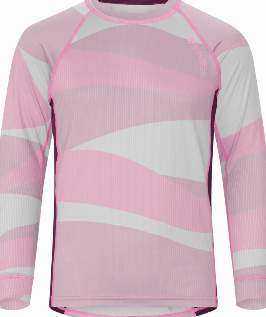 Urberg Printed Base Layer Set Jr Pink Aop