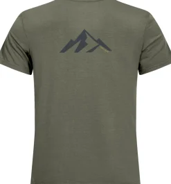 Urberg Printed Tree Tee Men Dusty Olive